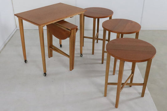 Nesting Tables by Poul Hundevad, Set of 5