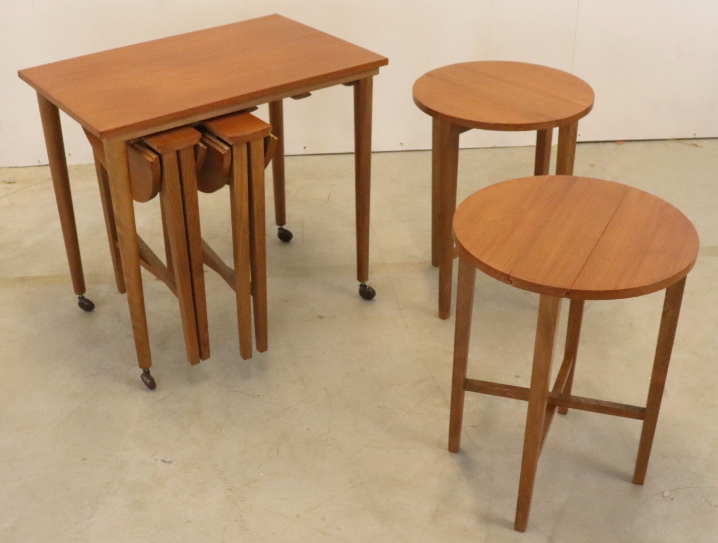 Nesting Tables by Poul Hundevad, Set of 5