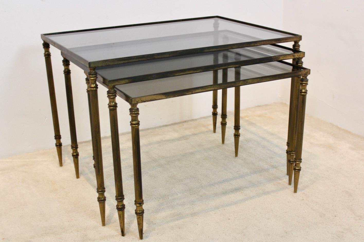 Nesting Tables from Maison Charles, Set of 3