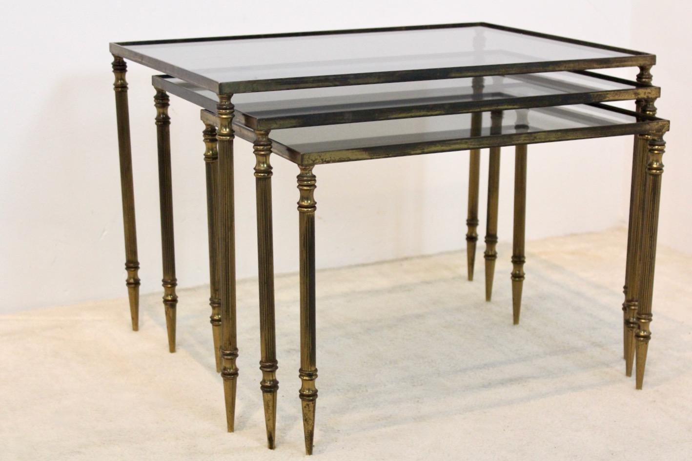 Nesting Tables from Maison Charles, Set of 3