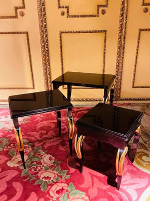 Nesting Tables in Empire Style, Set of 3-FLW-1401973