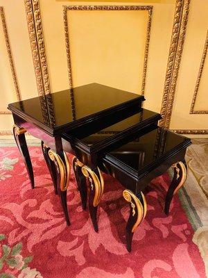 Nesting Tables in Empire Style, Set of 3-FLW-1401973