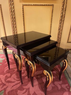 Nesting Tables in Empire Style, Set of 3-FLW-1401973