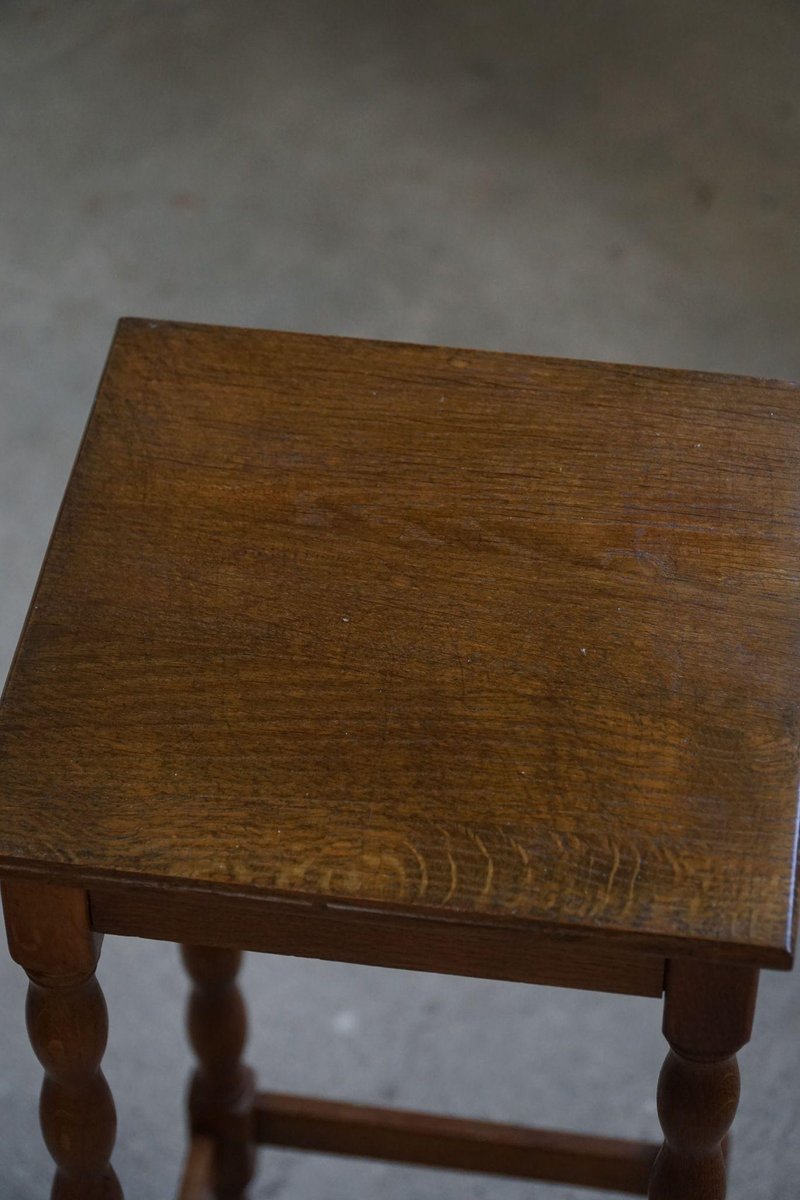 Nesting Tables in Oak, 1950s, Set of 4