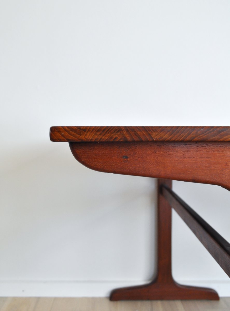 Nesting Tables in Solid Teak, Denmark, 1960s, Set of 3