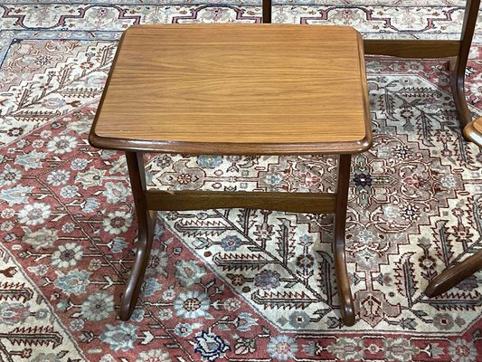 Nesting Tables in Teak, 1970s, Set of 3-QYF-1756620