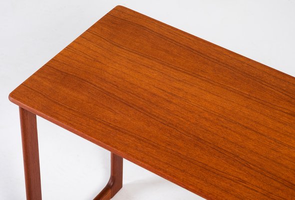 Nesting Tables in Teak by Johannes Andersen for CFC Silkeborg, Denmark, 1950s, Set of 3-ZGQ-1289944