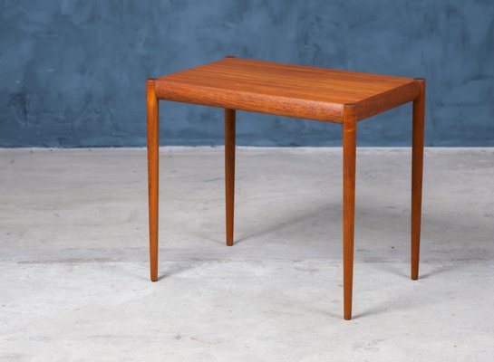 Nesting Tables in Teak, Denmark, 1960s, Set of 3-ZGQ-994941