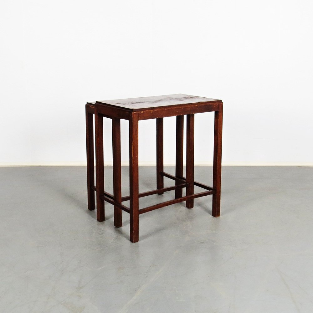 Nesting Tables in Wood, Set of 2-JUN-1338459