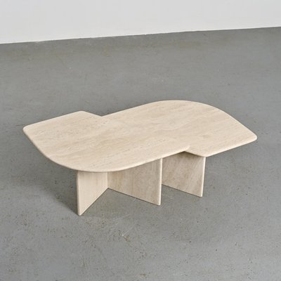 Nesting Travertine Tables, Italy, 1970, Set of 2-GJR-2023778