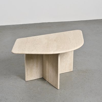 Nesting Travertine Tables, Italy, 1970, Set of 2-GJR-2023778