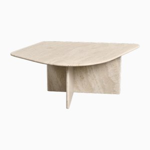 Nesting Travertine Tables, Italy, 1970, Set of 2-GJR-2023778