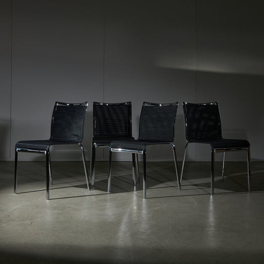 Net Chairs by Daniele Molteni for Bontempi, Set of 4