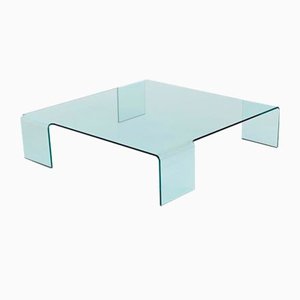 Neutra Coffee Table in Glass by Rodolfo Dordoni for Fiam, Italy, 1990s-BXV-2043646