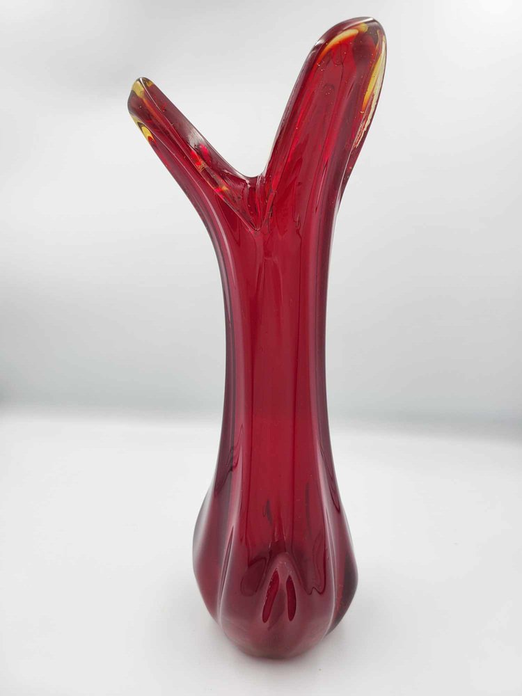 New Look Murano Glass Vase, 1970s