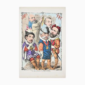 New Moses and Knights of the Right - Lithograph by A. Maganaro - 1872 1872-ZCI-759697