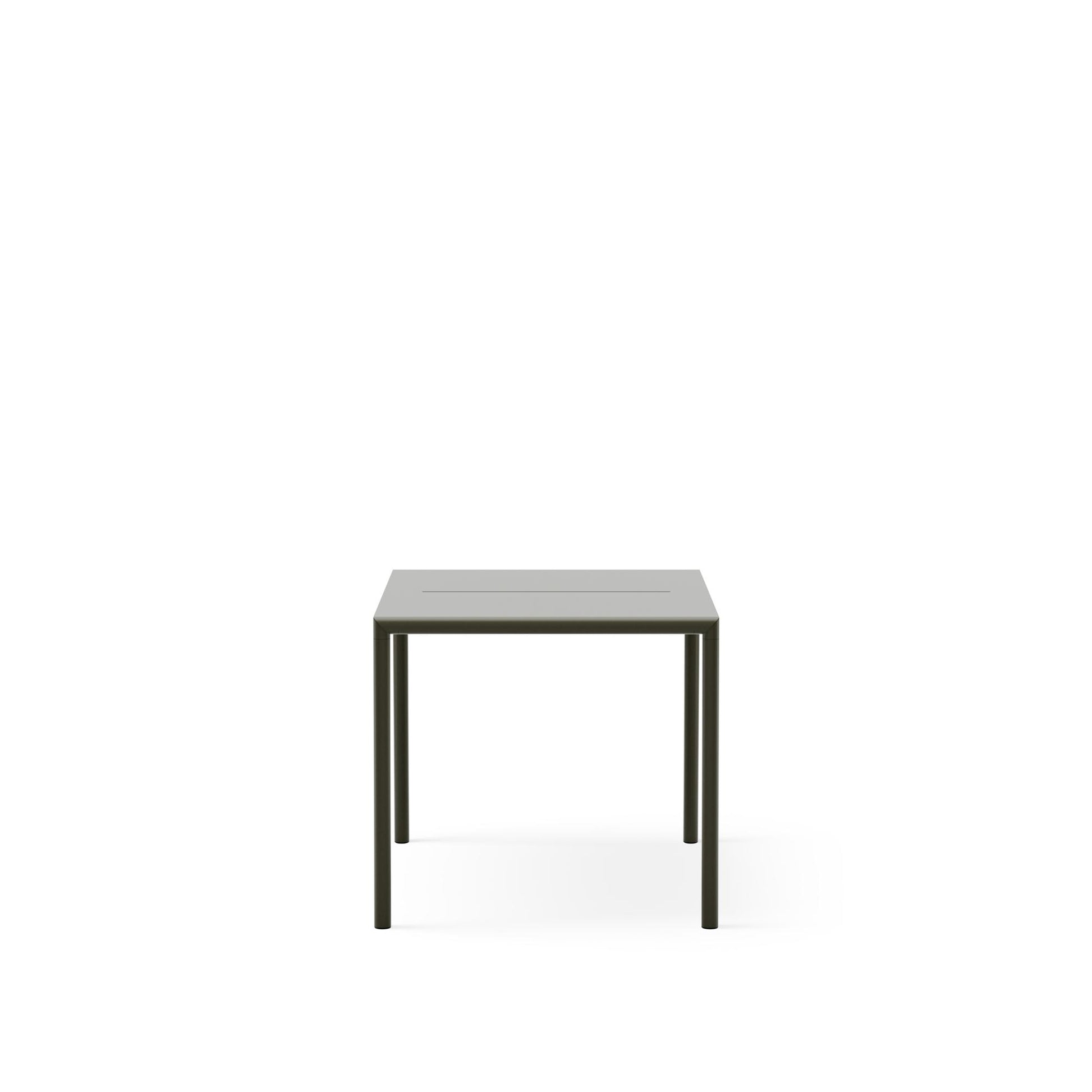 May Outdoor Table 85x85 by NEW WORKS #Dark Green