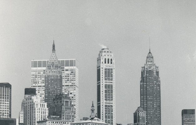 New York City, Waterfront, USA, 1960s, Black & White Photograph-DYV-1245428