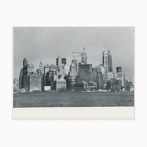 New York, Skyline, USA, 1960s, Black and White Photograph-DYV-1245427