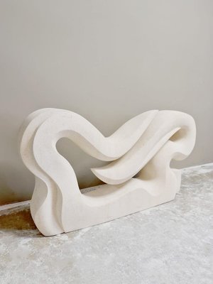 New Zealand Artist, Large Abstract Sculpture, Stone-BW-1610076