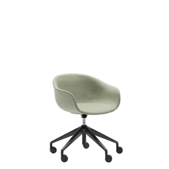 Next SO0499 - Height-Adjustable Office Chair With Castors With 5-Spoke Base by Andreu World