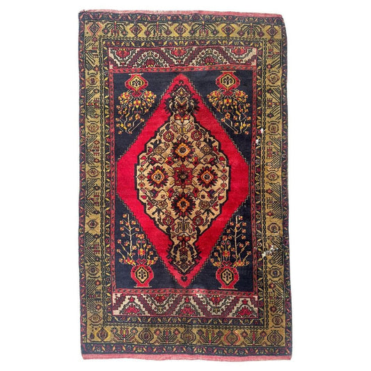 Nice Mid-Century Turkish Konya Rug, 1940s