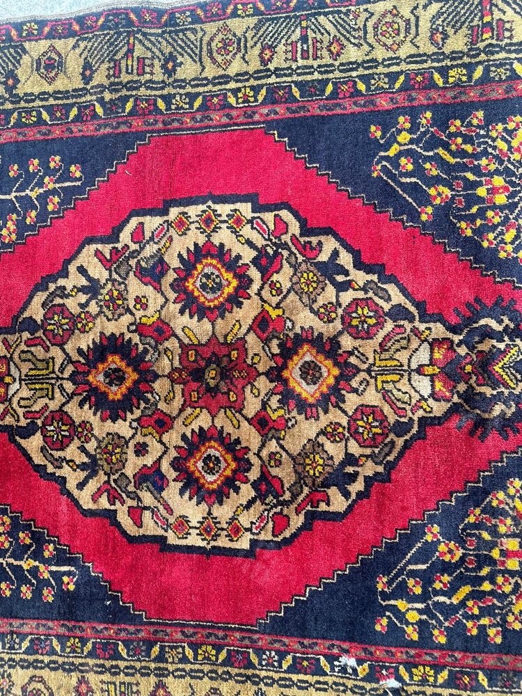 Nice Mid-Century Turkish Konya Rug, 1940s