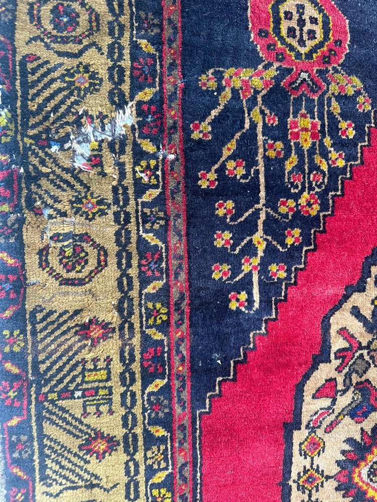 Nice Mid-Century Turkish Konya Rug, 1940s