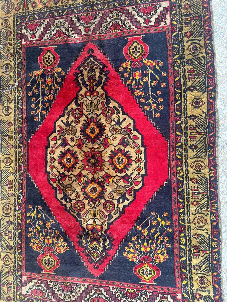 Nice Mid-Century Turkish Konya Rug, 1940s