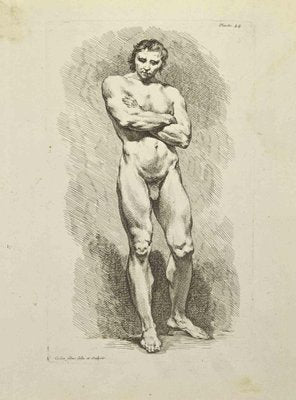 Nicholas Cochin, Anatomy Studies, Etching, 1755-ZCI-2029364