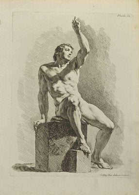 Nicholas Cochin, Anatomy Studies, Etching, 1755-ZCI-2029373