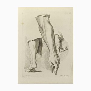 Nicholas Cochin, Anatomy Studies, Etching, 1755-ZCI-2029340