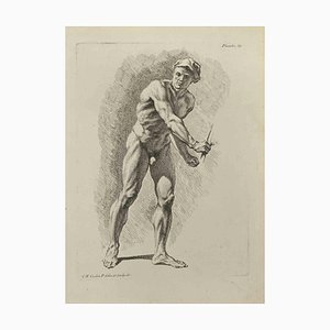 Nicholas Cochin, Anatomy Studies, Etching, 1755-ZCI-2029370