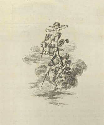 Nicholas Cochin, Angels, Etching, 1755-ZCI-2029374