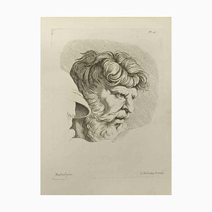 Nicholas Cochin, Portrait after Raphael, Etching, 1755-ZCI-2029312