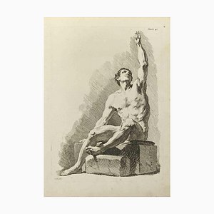 Nicholas Cochin, Posing Man, Etching, 1755-ZCI-2029274