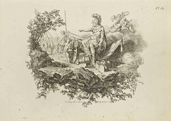 Nicholas Cochin, The Passage, Etching, 1755-ZCI-2029380