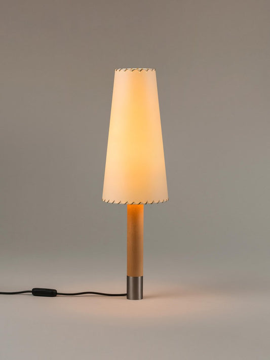 Nickel Básica M2 Table Lamp by Santiago Roqueta for Santa & Cole