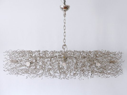 Nickel Chandelier, the Netherlands, 1990s-WPT-1766015