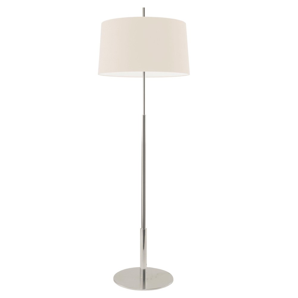 Nickel Diana Floor Lamp by Federico Correa