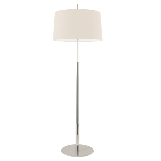 Nickel Diana Floor Lamp by Federico Correa