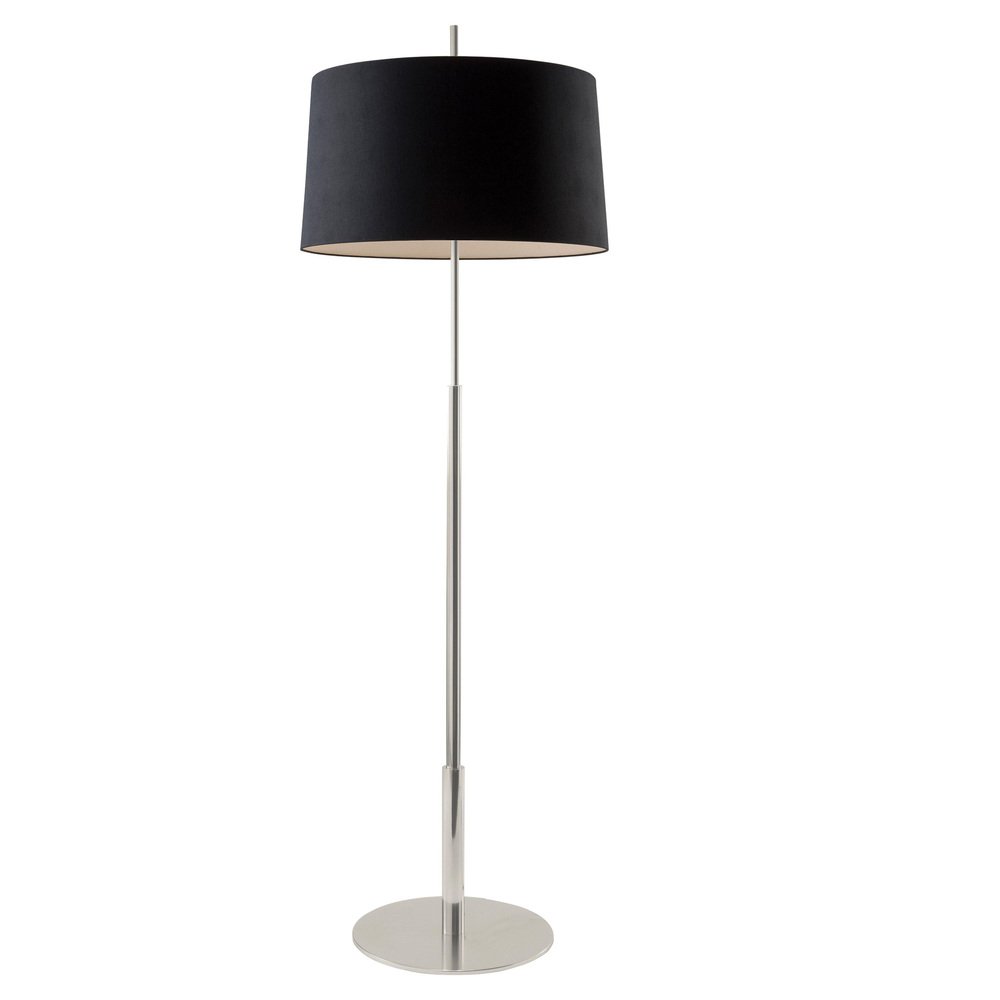 Nickel Diana Floor Lamp by Federico Correa