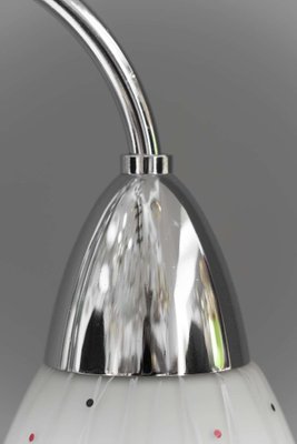 Nickel Pendant with Glass Shades, Vienna, 1950s-SPD-1010305