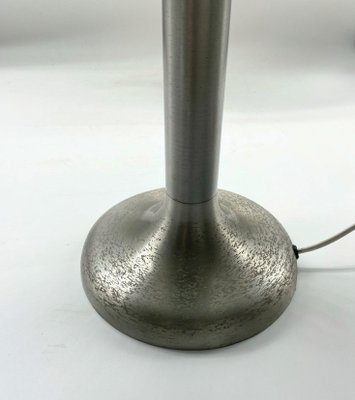 Nickel-Plated Aluminum Table Lamp, Italy, 1960s-YUW-882725