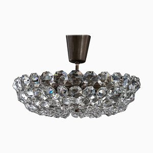 Nickel-Plated Chandelier from Bakalowits & Söhne, 1950s-SPD-1238968