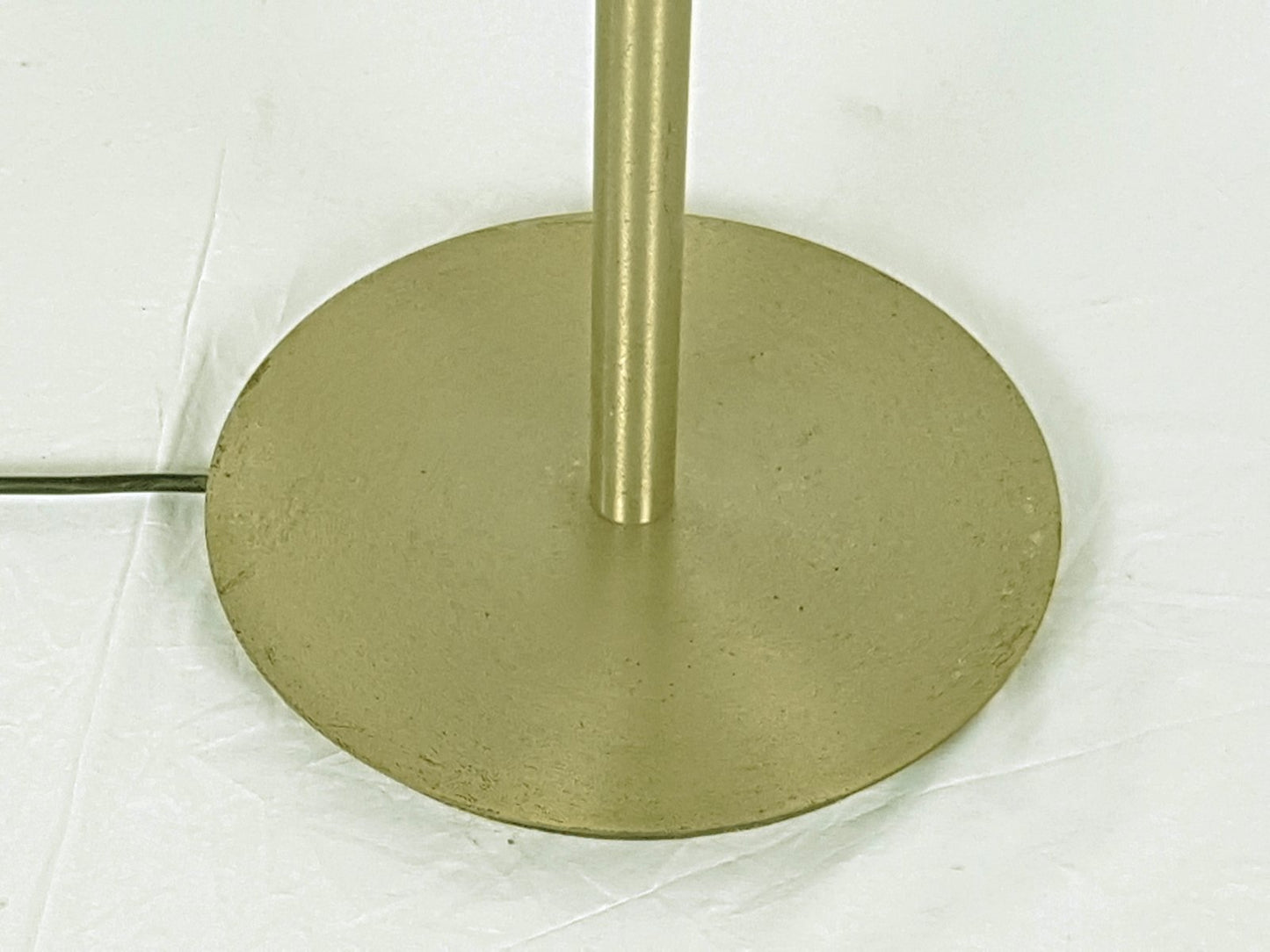 Nickel-Plated Metal & Opaline Glass Aminta Floor Lamp by Emma Gismondi Schweinberger for Artemide, 1966