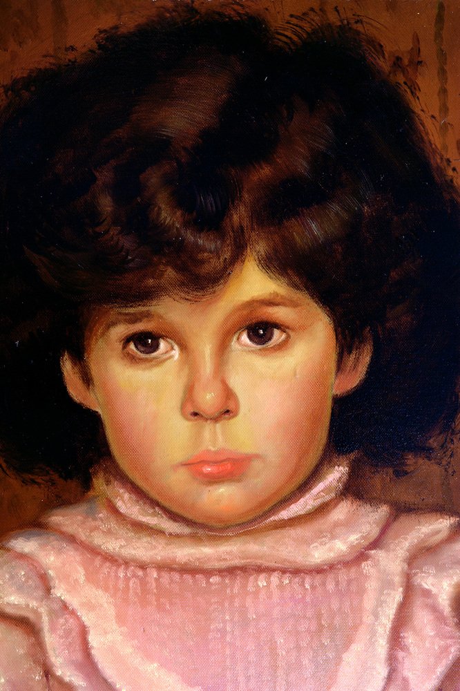 Nicola Del Basso, Innocence of Childhood, 2012, Oil on Canvas