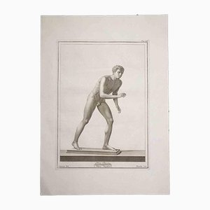 Nicola Fiorillo, Ancient Roman Statues, Original Etching, 18th-Century-ZCI-1165774