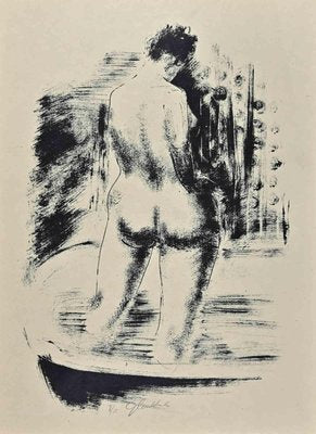 Nicolas Gloutchenko, Female Nude, Lithograph, 1928-ZCI-2025317