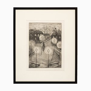 Night Watchman, Print, Framed-GPP-1048572